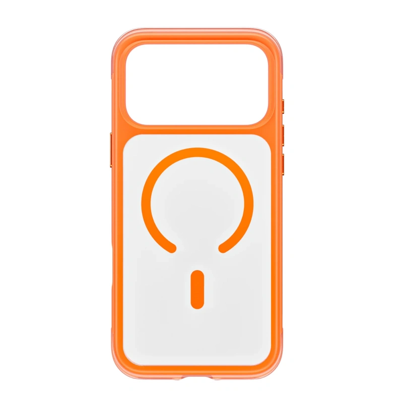 Накладка Wiwu для iPhone 17 Pro Max AeroShield Pro (MagSafe), Оранжевый (AS-202). Фото 4
