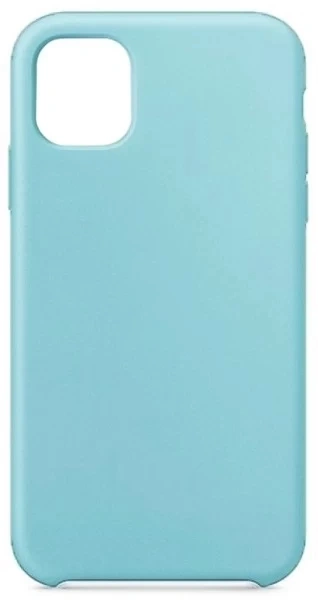Накладка Silicone Case для iPhone 14 Pro Max, Бирюзовая. Фото 1