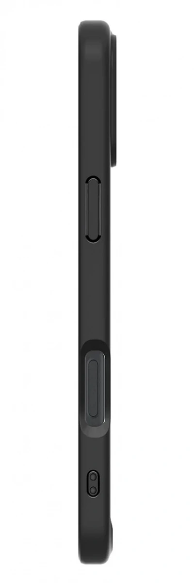 Накладка Spigen Ultra Hybrid для iPhone 16, Matte Black (ACS08201). Фото 4