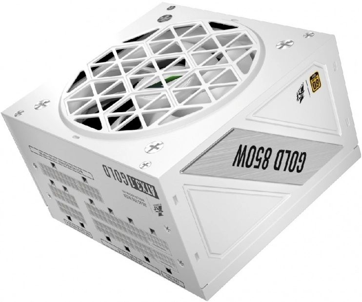 Блок питания 1STPLAYER NGDP GOLD 850W, Белый (HA-850BA4-WH). Фото 7