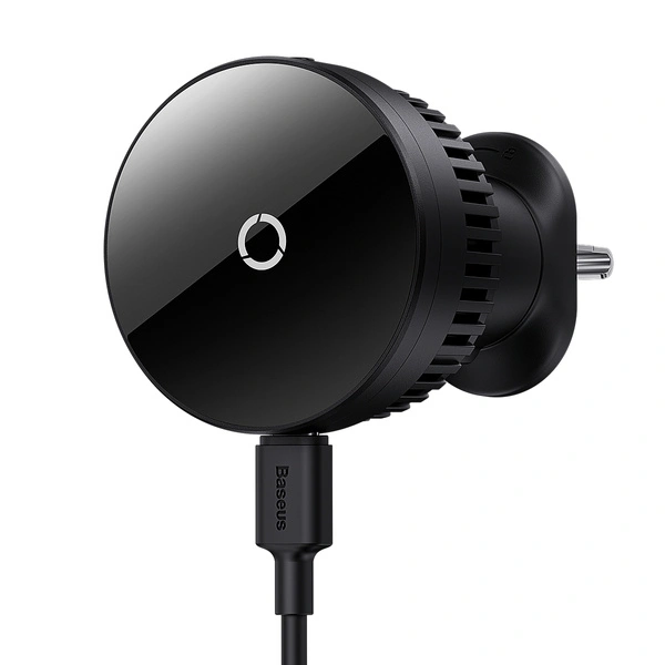 Держатель Baseus MagPro Series Magnetic Wireless Charging Car Mount Air Vent Version 15W, Black (C40164100121-00). Фото 2
