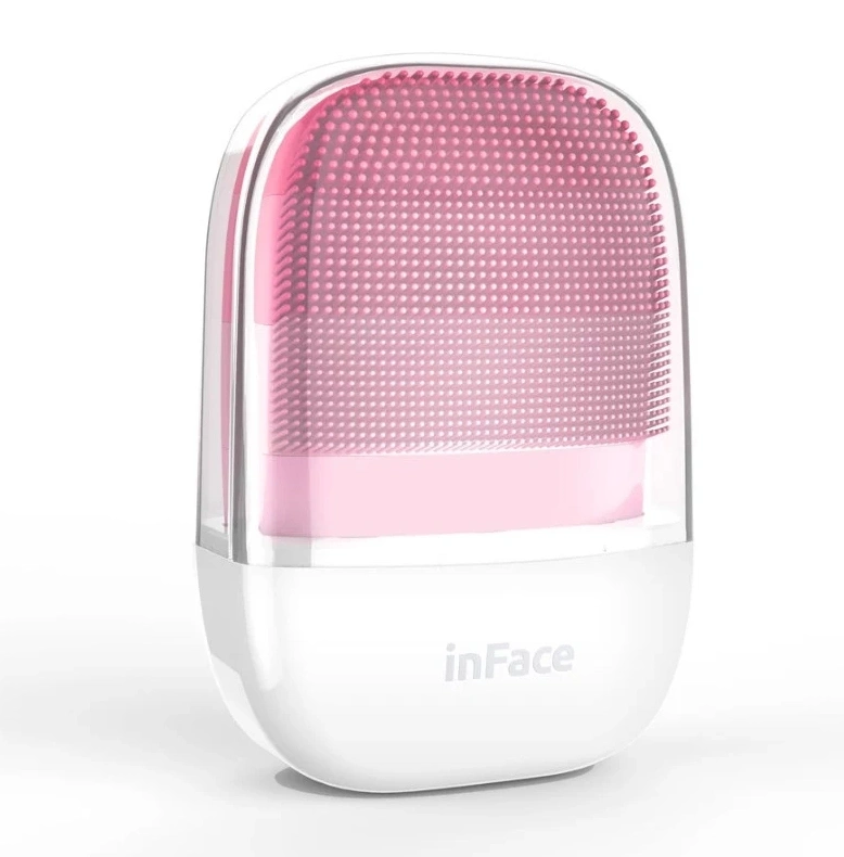 Аппарат для ультразвуковой чистки лица inFace Electronic Sonic Beauty Facial, розовый. Фото 2