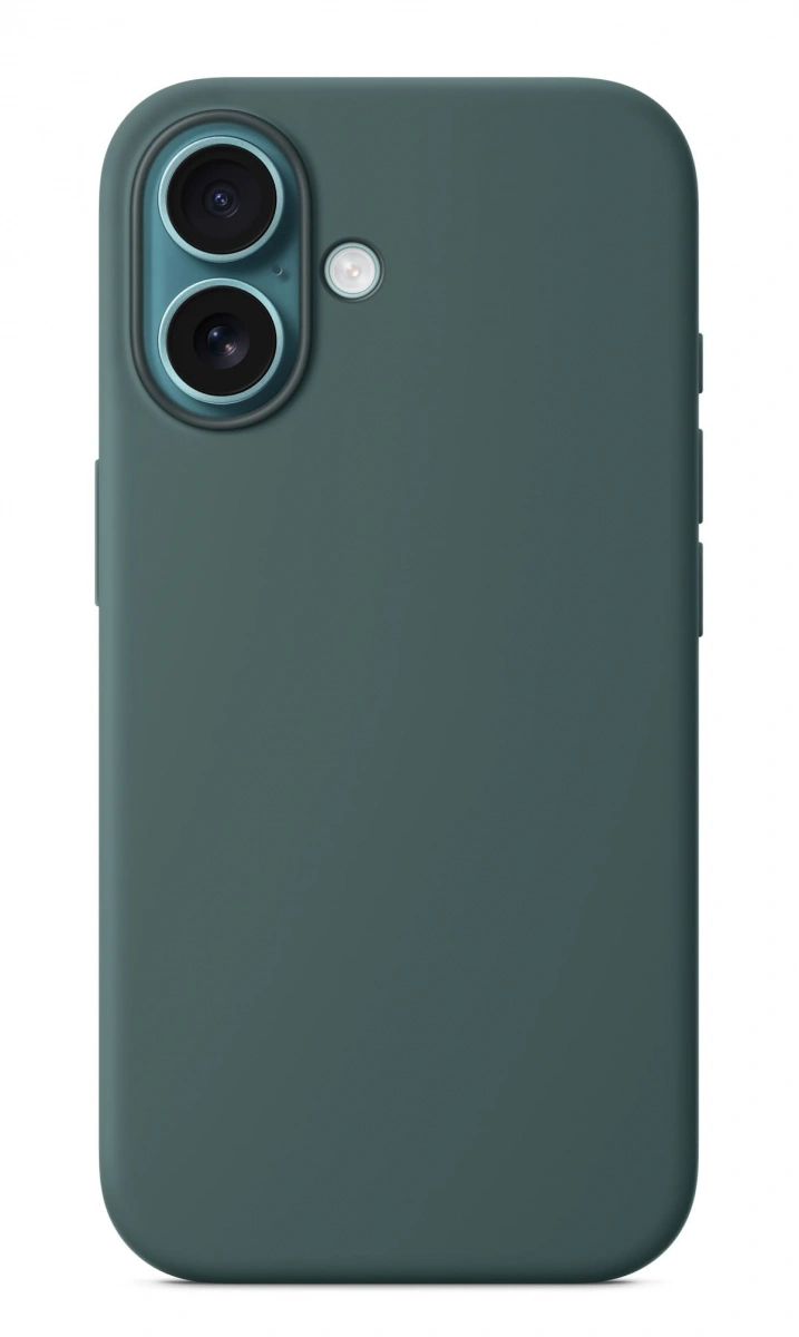 Накладка Silicone Case With MagSafe для iPhone 16, Lake Green. Фото 1
