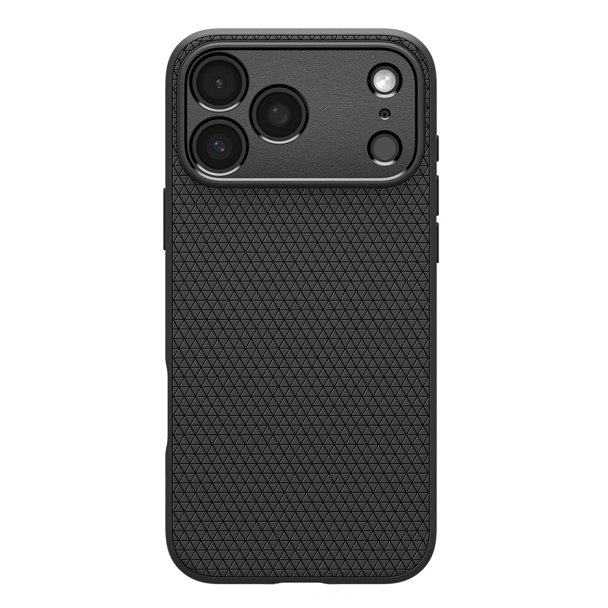 Накладка Spigen Liquid Air для iPhone 17 Pro, Чёрная матовая (ACS10331). Фото 2