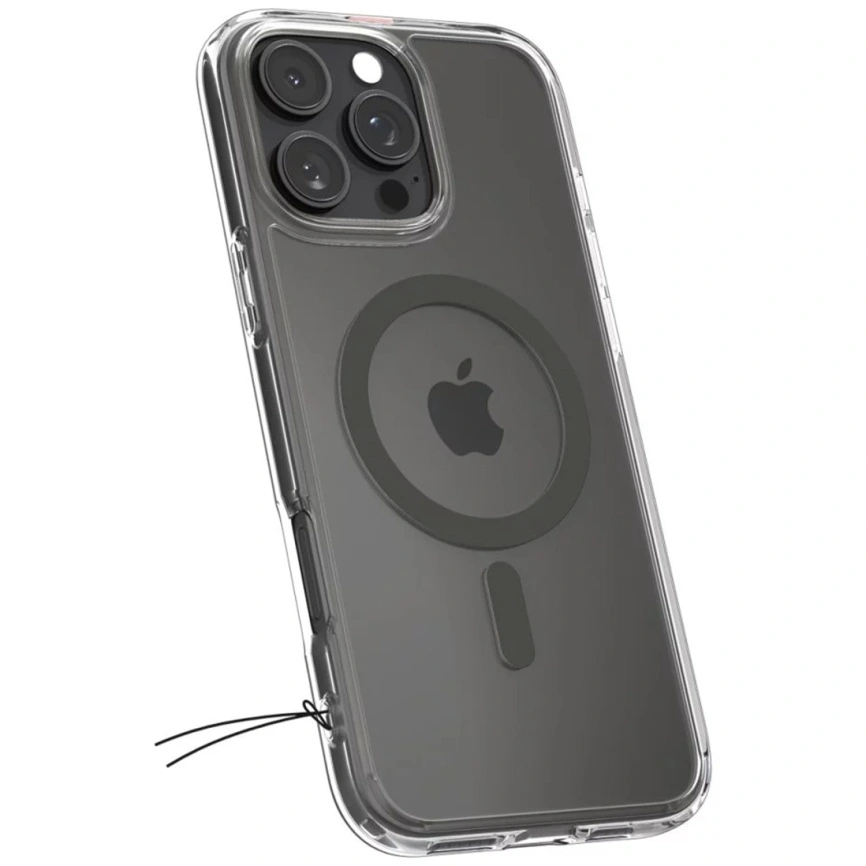 Накладка Spigen Ultra Hybrid MagSafe для iPhone 16 Pro Max, Graphite (ACS07999). Фото 5