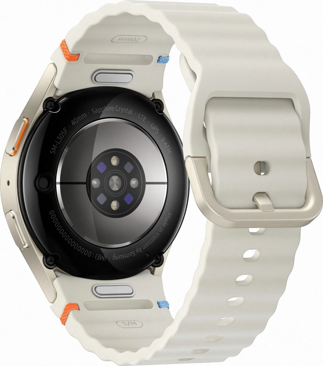 Умные часы Samsung Galaxy Watch 7 LTE 40 мм, White Gold (SM-L305). Фото 4