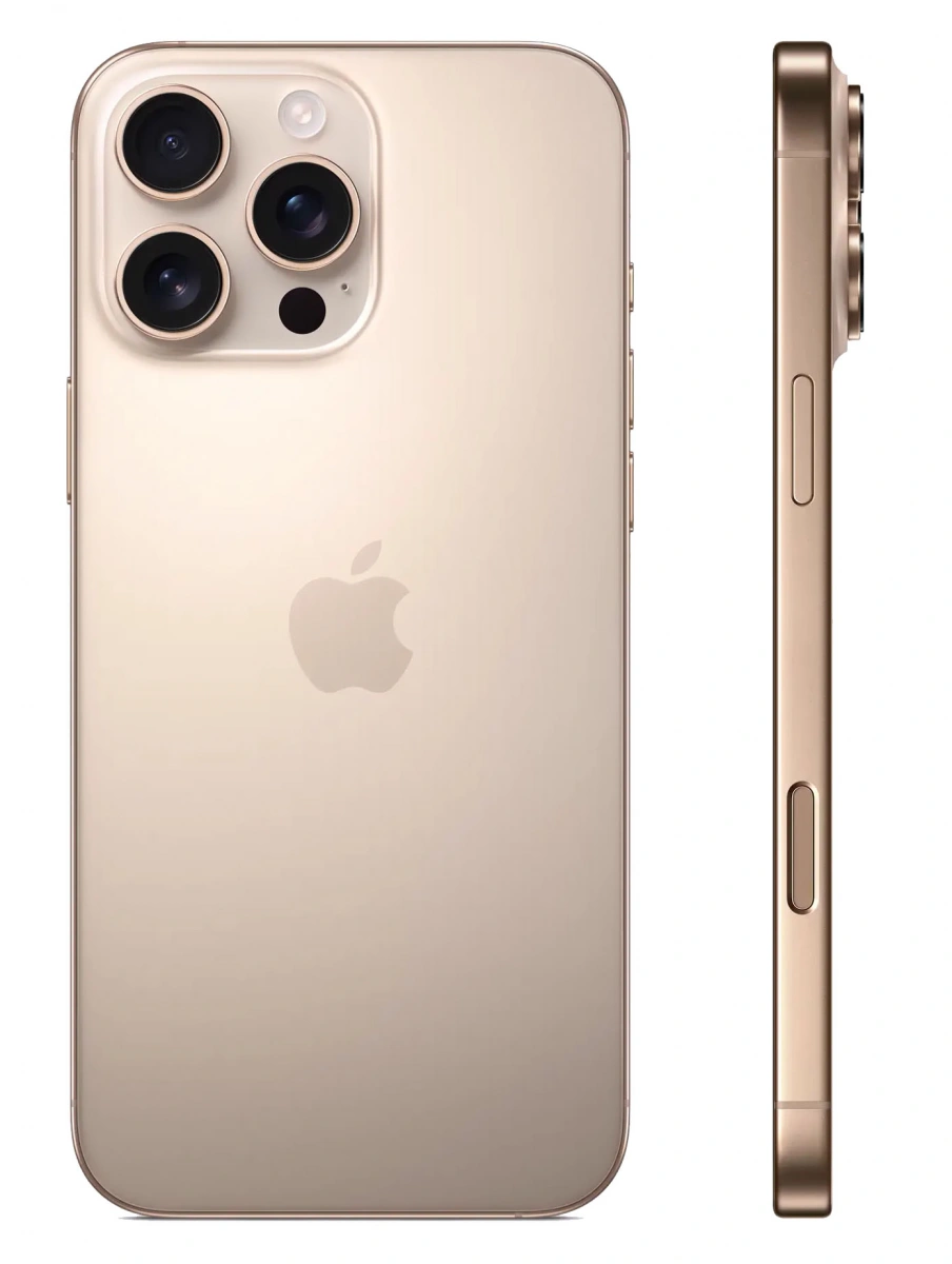 Смартфон Apple iPhone 16 Pro 128Гб Пустынный титан (eSIM+SIM) (Без RuStore). Фото 2