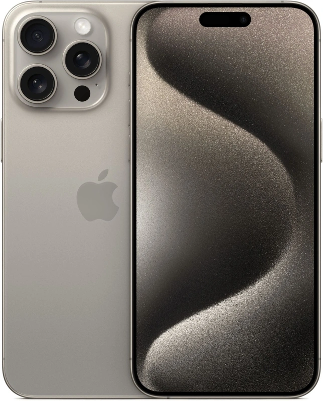 Смартфон Apple iPhone 15 Pro 256Gb Натуральный титан (eSIM+SIM) (Уцененный товар) . Фото 1