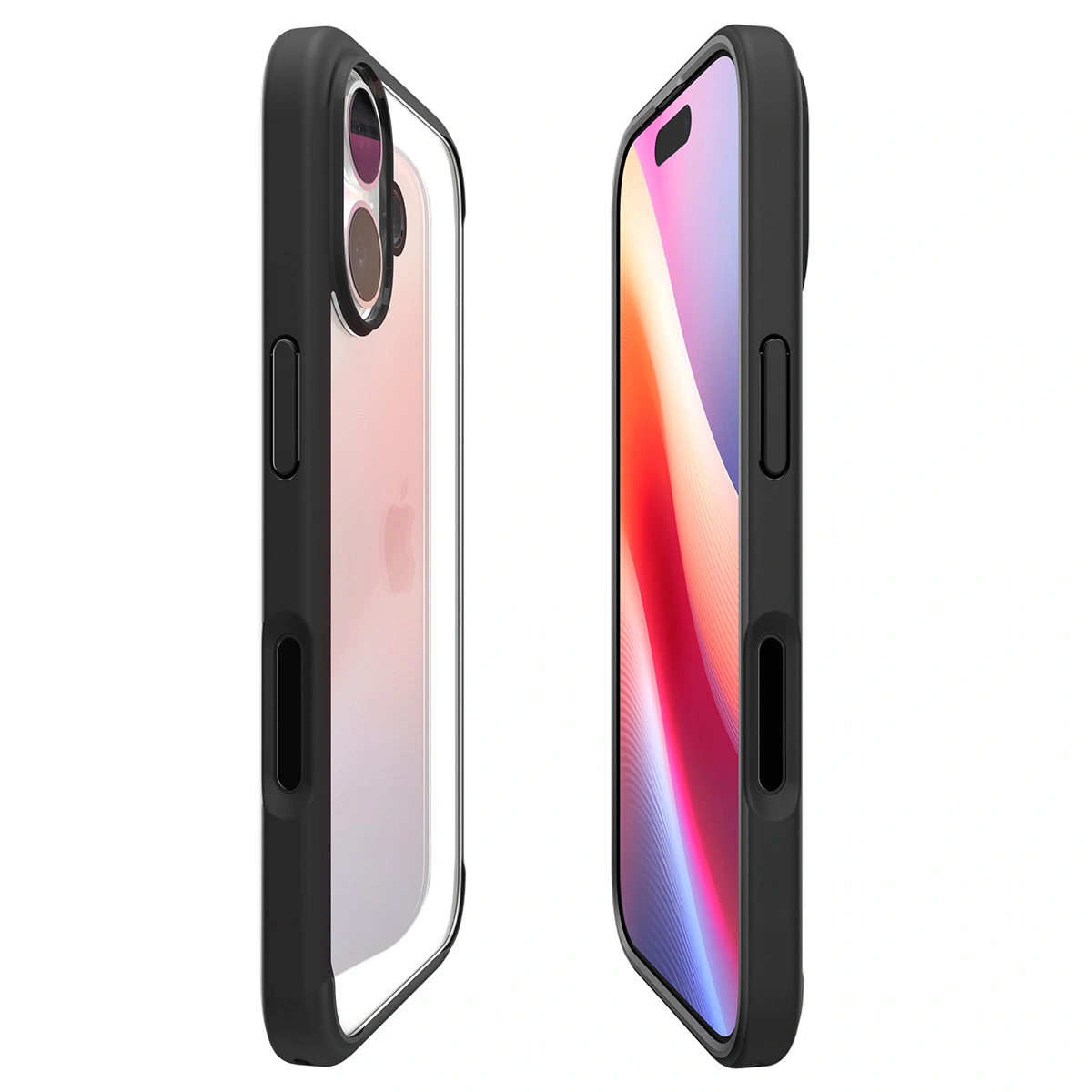 Накладка Spigen Ultra Hybrid для iPhone 17, Matte Black (ACS10377). Фото 6