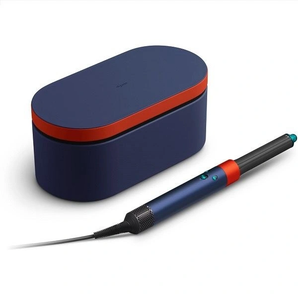 Стайлер для волос Dyson AirWrap Complete Long HS05, Prussian Blue/Topaz Orange (подарочный кейс для хранения). Фото 2