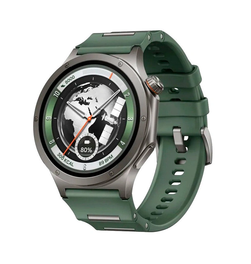 Умные часы OnePlus Watch 4 46мм, Зелёные (OPWWE261). Фото 1