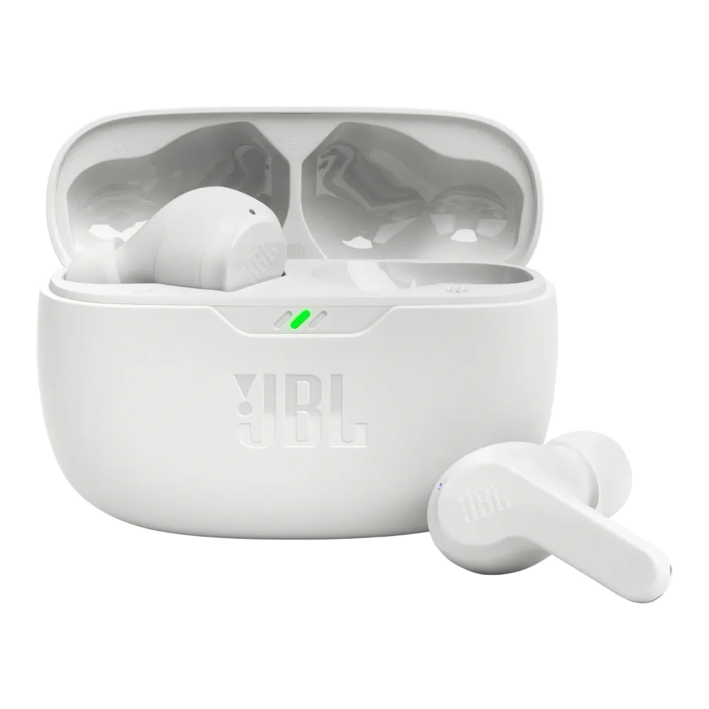 Беспроводные наушники JBL Wave Beam, Белые (JBLWBEAMWHT). Фото 6