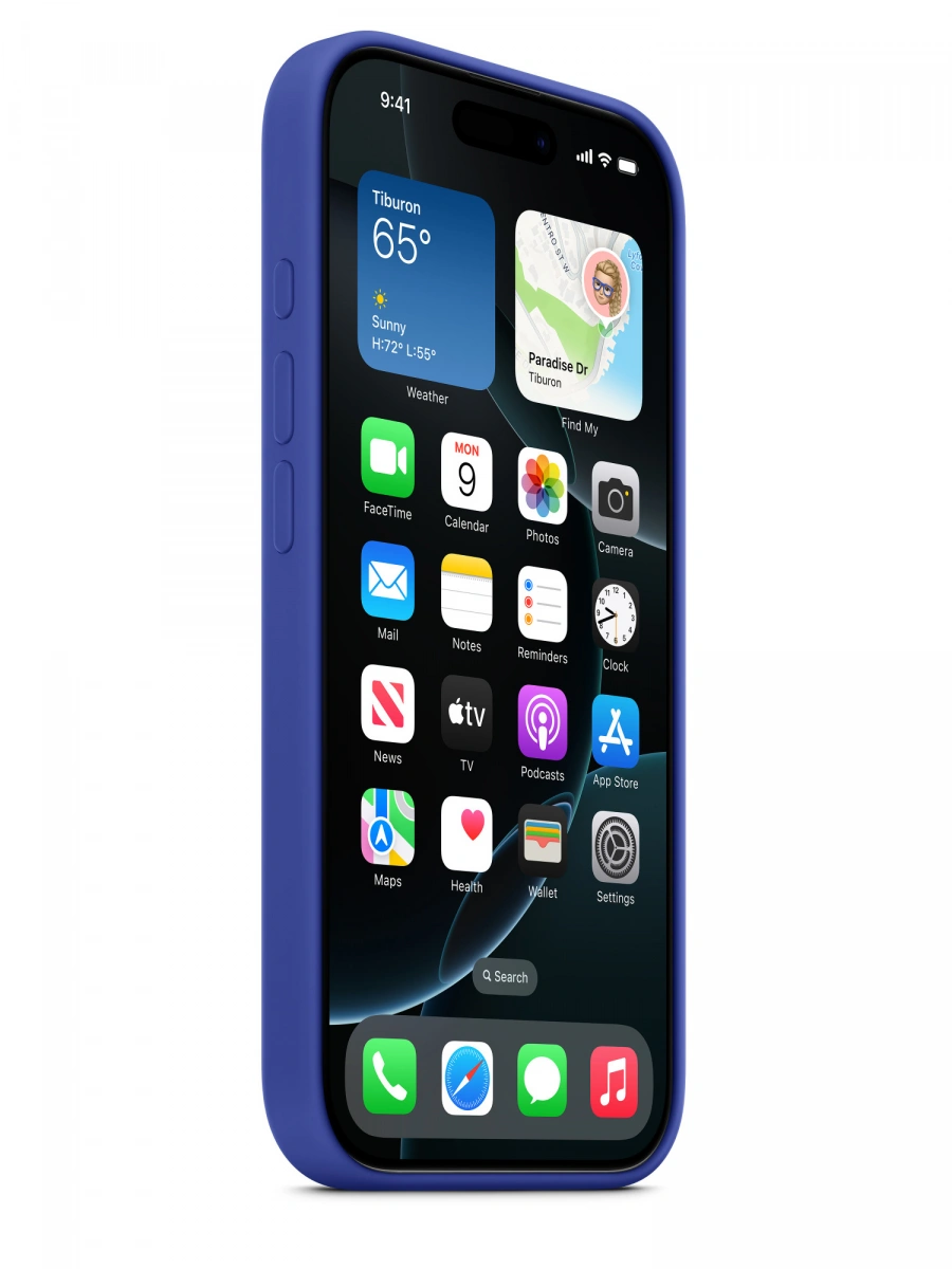 Накладка для iPhone 16 Pro Max Silicone Case With MagSafe, Ultramarine. Фото 5