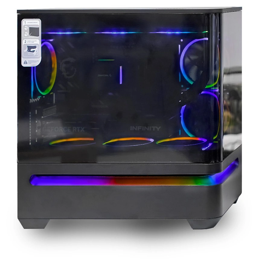 Системный блок CORE PRO (AP202 Ryzen 7 7800X3D, 32Gb DDR5, RTX5070, SSD 1Tb M.2, B850 GAMING PRO, 850Вт). Фото 2