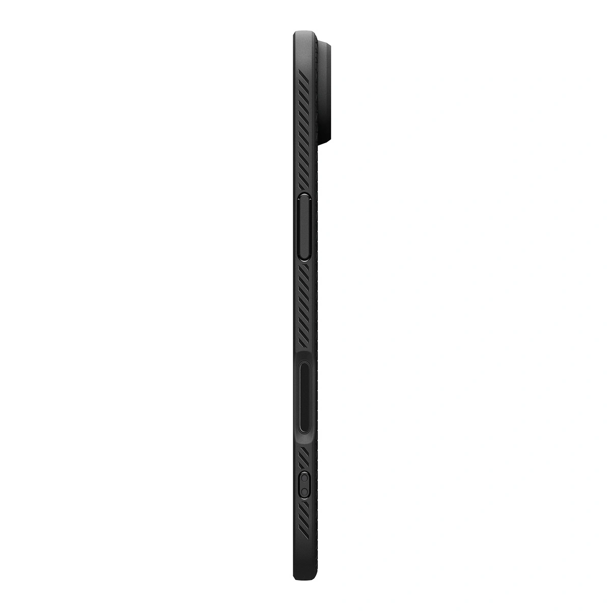 Накладка Spigen Liquid Air для iPhone Air, Матовый чёрный (ACS10302). Фото 4