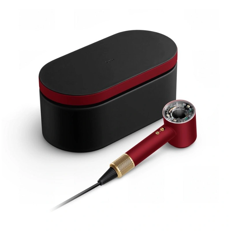 Фен Dyson Supersonic Nural HD16, Red velvet/Gold (Подарочный кейс для хранения). Фото 3