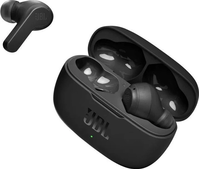Беспроводные наушники JBL Wave 200, Чёрные (JBLW200TWSBLK). Фото 2