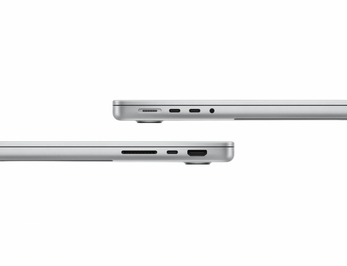 Apple MacBook Pro 14" (2024) 512Гб Серебристый (MW2W3) (M4 10-ядер CPU/10-ядер GPU, 16 ГБ, 512ГБ SSD). Фото 4