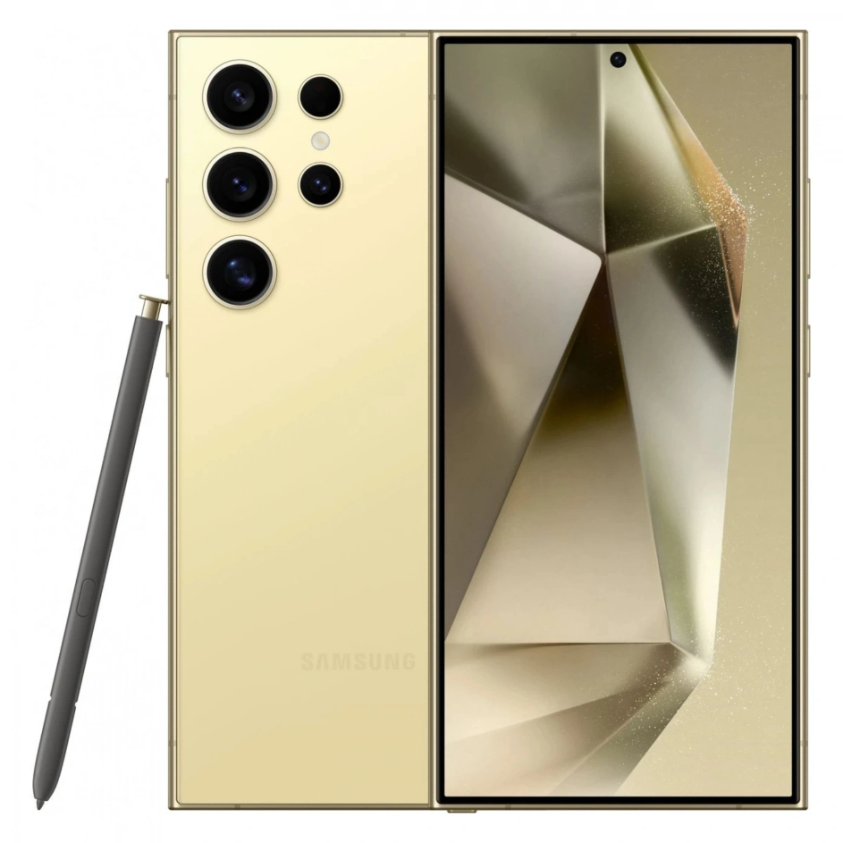 Смартфон Samsung Galaxy S24 Ultra 12/1Тб, Жёлтый Титан (SM-S928B). Фото 1