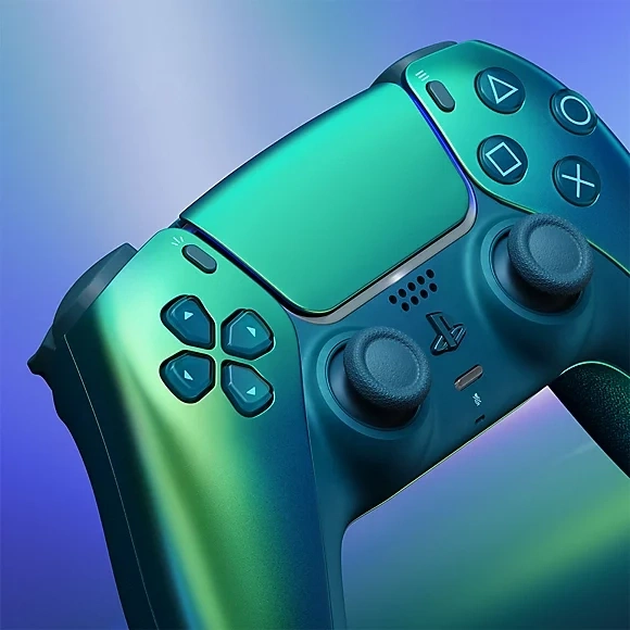 Беспроводной контроллер Sony DualSense (PS5), Chroma Teal (CFI-ZCT1W). Фото 7