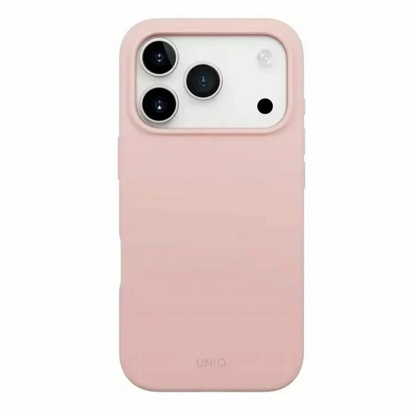 Накладка Uniq для iPhone 17 Pro Max LINO (Magsafe), Розовый (IP6.9P(2025)-LINOMBPNK). Фото 2
