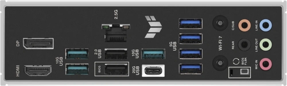 Материнская плата ASUS TUF GAMING B850-PLUS WIFI (AM5, ATX). Фото 5