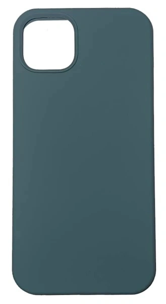 Накладка Silicone Case для iPhone 14 Pro, Оливковая. Фото 1