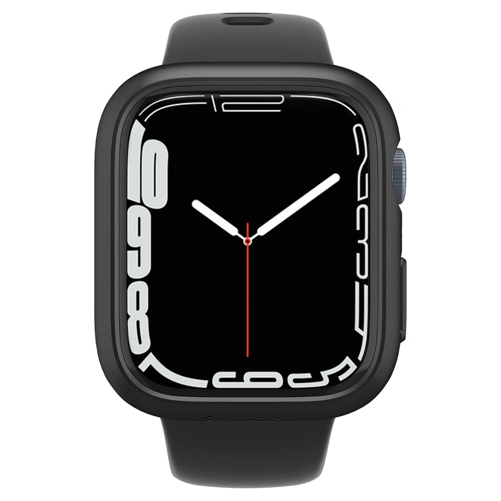 Чехол Spigen Thin Fit для Apple Watch 45mm, Чёрный (ACS04174). Фото 7