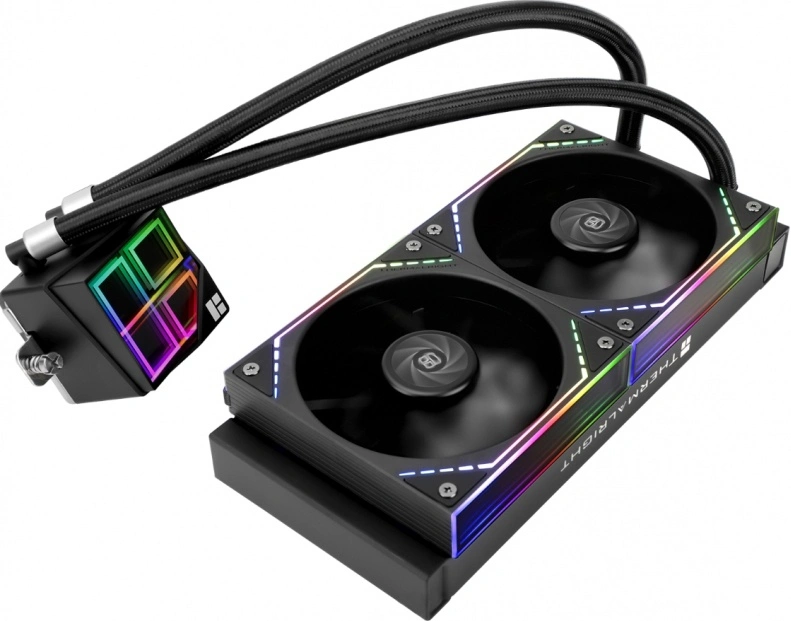Система охлаждения Thermalright Frozen Infinity 240, Чёрный (F-INFINITY-240-BL). Фото 4