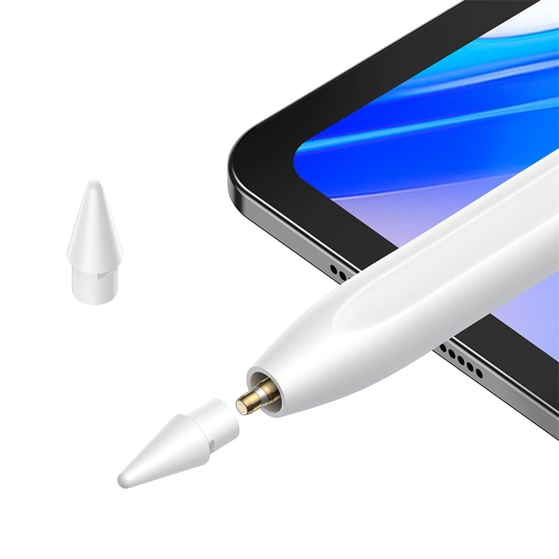 Стилус Baseus Smooth Writing 2 Series с LED-индикатором (кабель type-C), Белый (P80015802213-00). Фото 2
