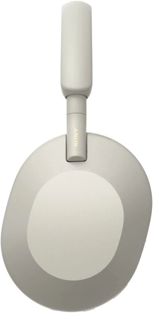 Беспроводные наушники Sony WH-1000XM5/SM с шумоподавлением, Серебристые. Фото 5