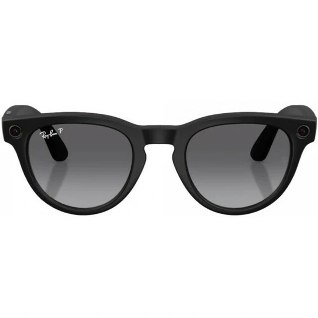 Умные очки Ray Ban Headliner (Gen 2) RW4013 Матовый чёрный/Поляризационные градиентно-графитовые M 150-50 (601/ST350). Фото 2