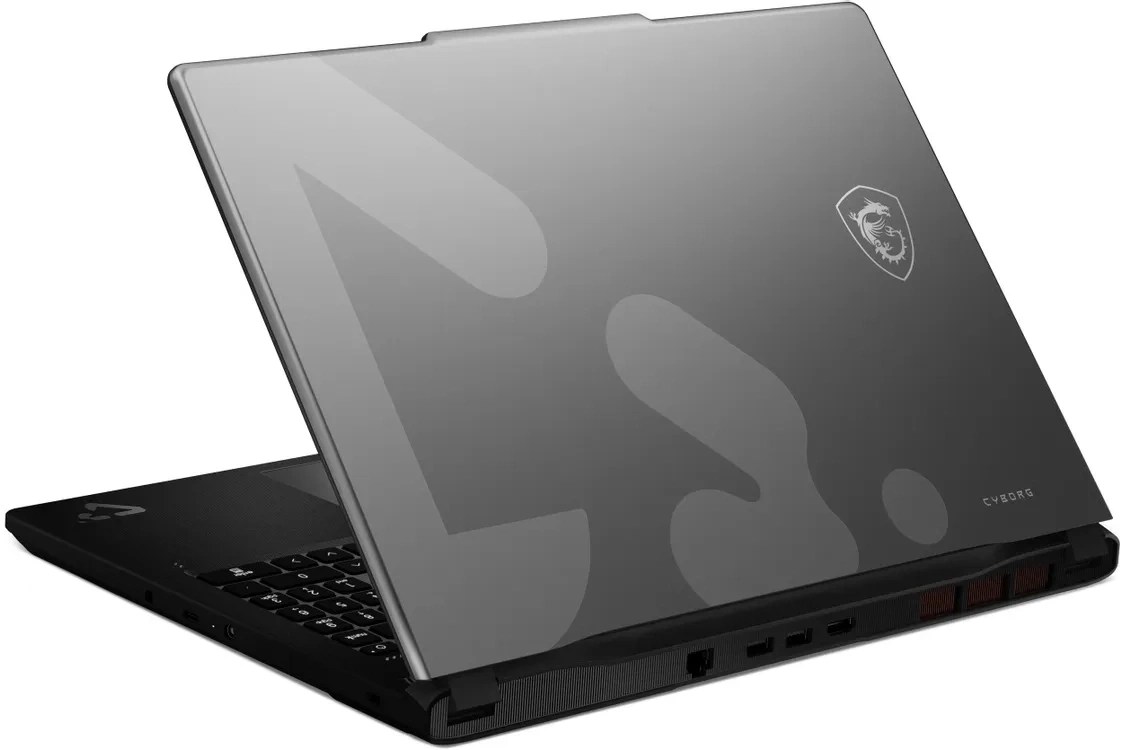 MSI Cyborg 15 C2WF-015XRU Серый (15.6" IPS, Intel Core 5 210H, 16 Гб, SSD 1024 Гб, GeForce RTX 5060, DOS) 9S7-15T121-015. Фото 5