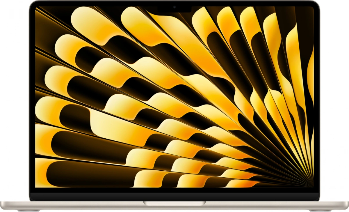 Apple MacBook Air 13" 2025 Сияющая звезда(MW103) (M4, 10-ядер CPU/10-ядер GPU, 16 ГБ, 512 ГБ SSD). Фото 1