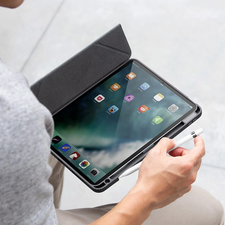 Чехол Uniq для iPad 11(2025) / 10.9(2022) Moven, Grey (PDP11G(2025)-MOVGRY). Фото 5