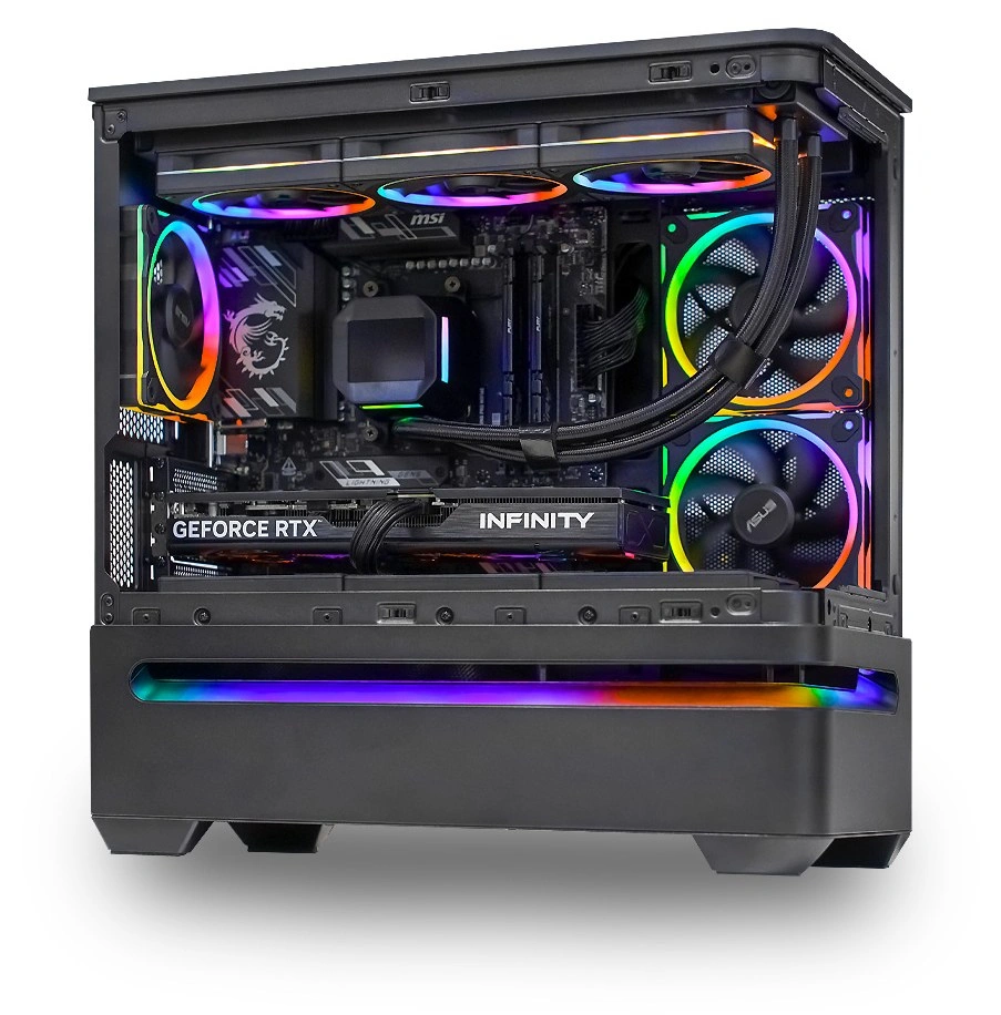Системный блок CORE PRO (AP202 Ryzen 7 7800X3D, 32Gb DDR5, RTX5070, SSD 1Tb M.2, B850 GAMING PRO, 850Вт). Фото 4