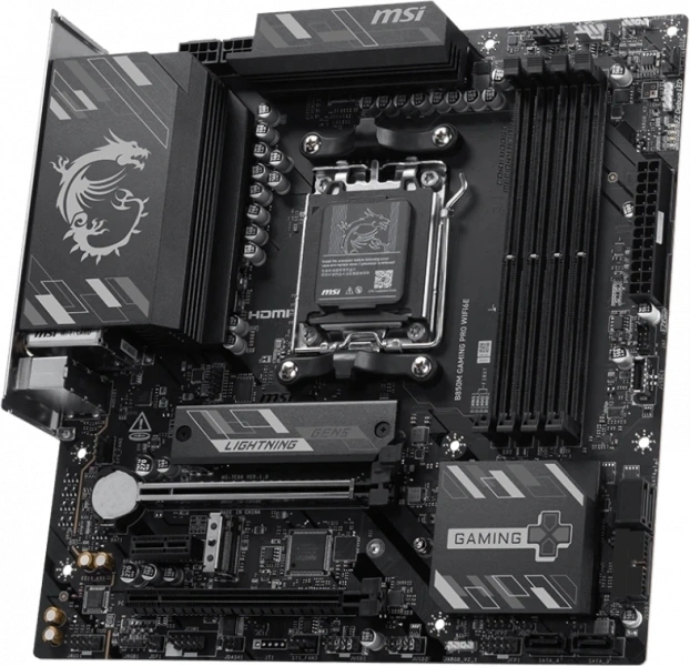 Системный блок CORE PRO (AP202 Ryzen 7 7800X3D, 32Gb DDR5, RTX5070, SSD 1Tb M.2, B850 GAMING PRO, 850Вт). Фото 8