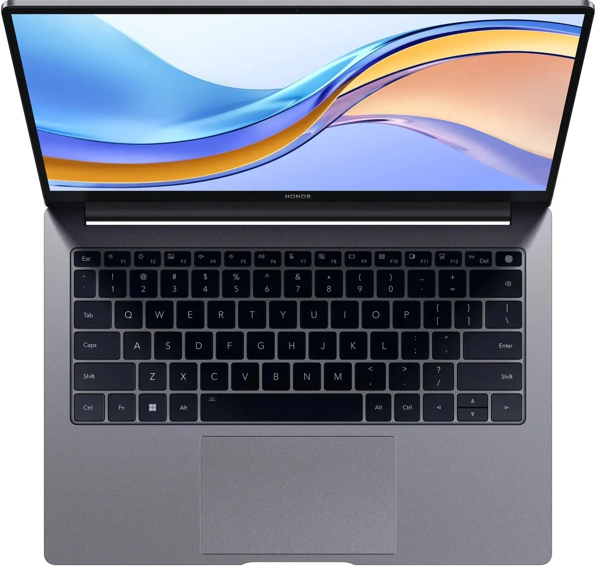 Honor MagicBook X 14 2023 Космический серый (FRI-F58) (14" IPS, Intel Core i5 12450H, 8ГБ, 512ГБ SSD, Intel UHD Graphics, Windows 11) 5301AFJX. Фото 3