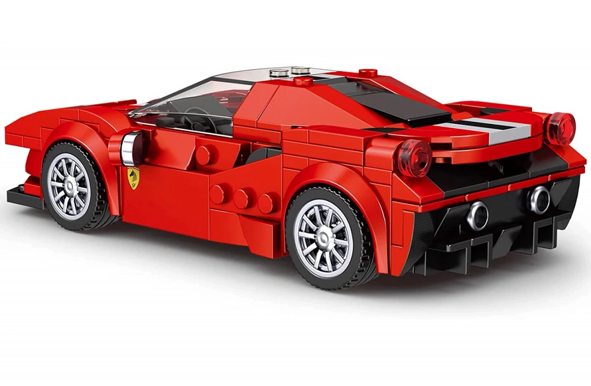 Конструктор Mould King Models 27006. Ferrari 488 GTB, 329 деталей. Фото 5