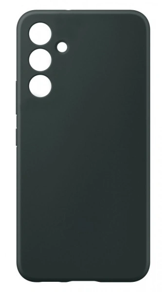 Накладка Silicone Case для Samsung Galaxy S23 FE, Тёмно-зелёная. Фото 1
