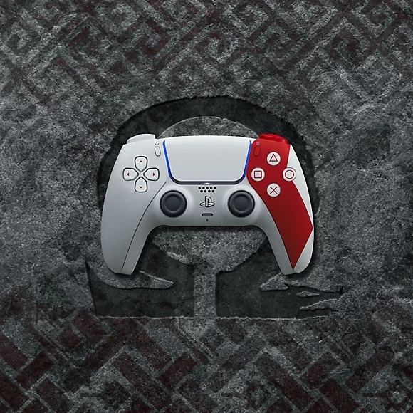 Беспроводной контроллер Sony DualSense (PS5), God of War Limited Edition (CFI-ZCT1G). Фото 7