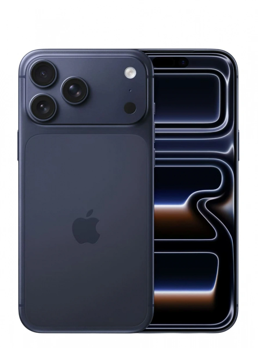 Смартфон Apple iPhone 17 Pro 256Гб, Тёмно-синий (eSIM) (Без RuStore). Фото 1