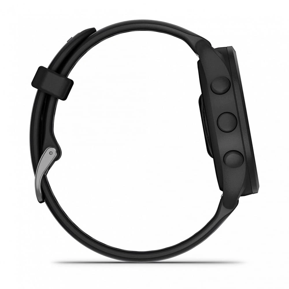 Умные часы Garmin Forerunner 165 Amoled Чёрный с серым ремешком . Фото 4
