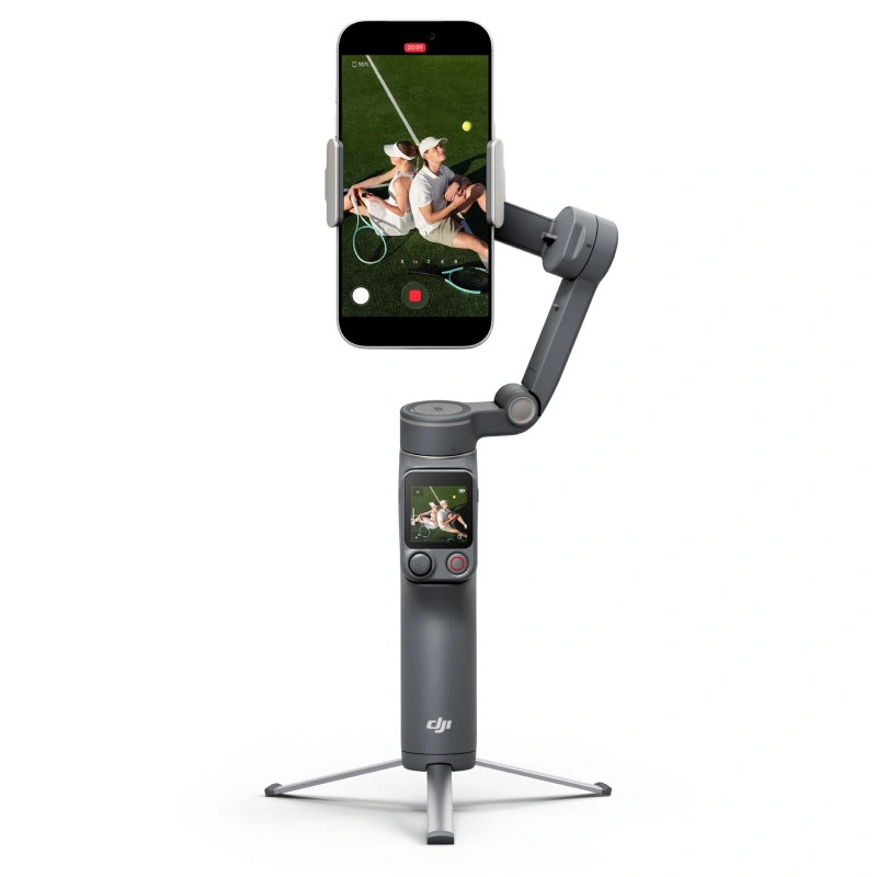 Стабилизатор электрический DJI Osmo Mobile 8P Advanced Tracking Combo, Чёрный. Фото 3