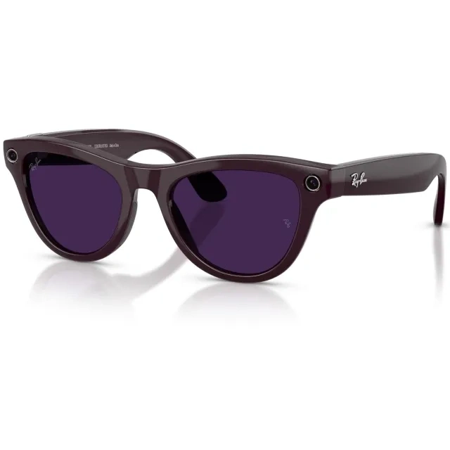 Умные очки Ray Ban Skyler (Gen 2) RW4014 Глянцевый мистический фиолетовый/Аметистовый фотохром M 150-52mm (601/1M52). Фото 1