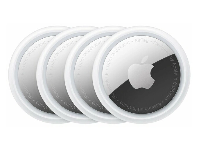 Умный брелок Apple AirTag (2е поколение) 4шт. (MFEA4). Фото 1