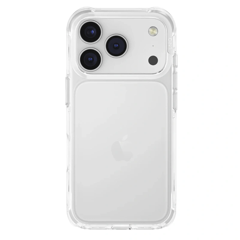 Накладка Uniq LifePro Xtreme для iPhone 17 Pro, Кристально-прозрачная (IP6.3P(2025)-LPRXCCLR). Фото 2