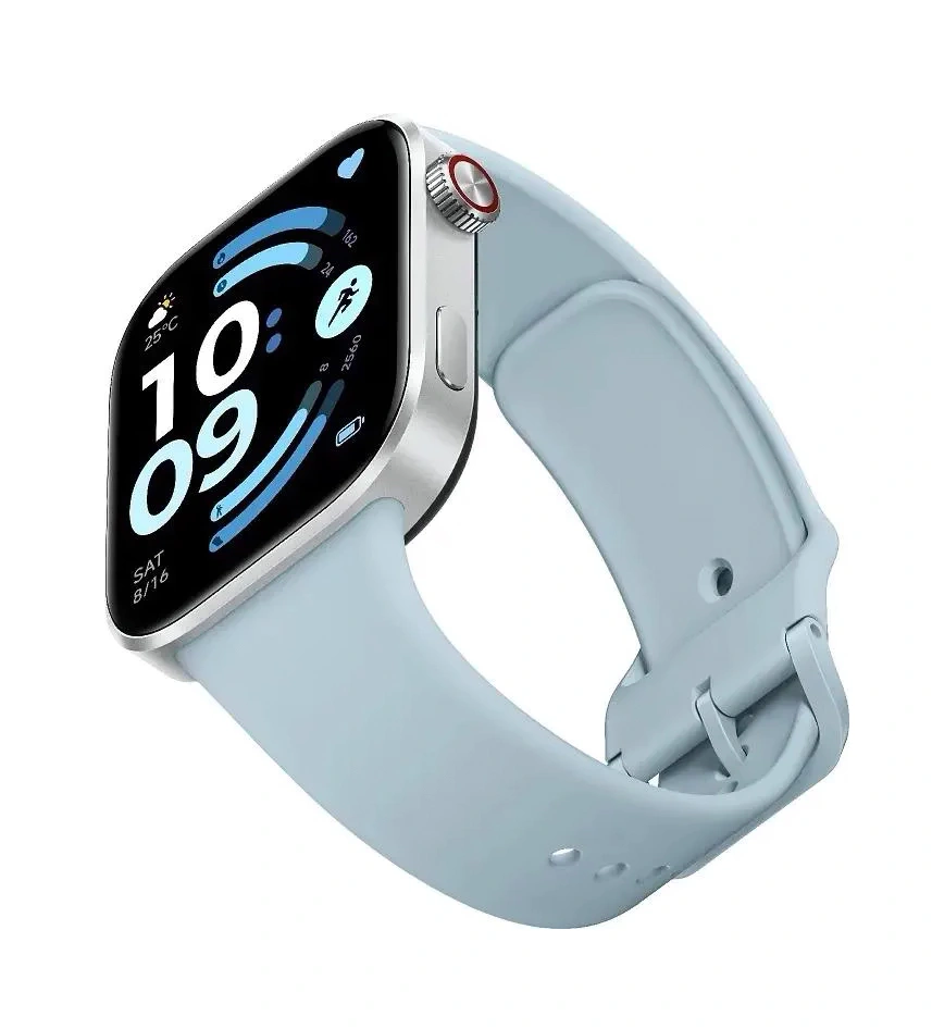 Умные часы Redmi Watch 6, Голубой ледник (Glacier Blue). Фото 4