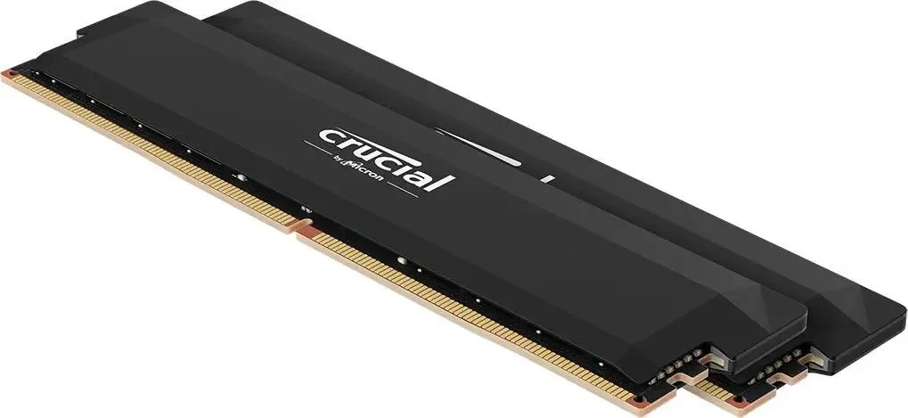 Оперативная память Crucial Рrо Series 32Гб (2x16GB) DDR5-6000 DIMM, CL-36-38-38-80, Чёрный (CP2K16G60C36U5B). Фото 2