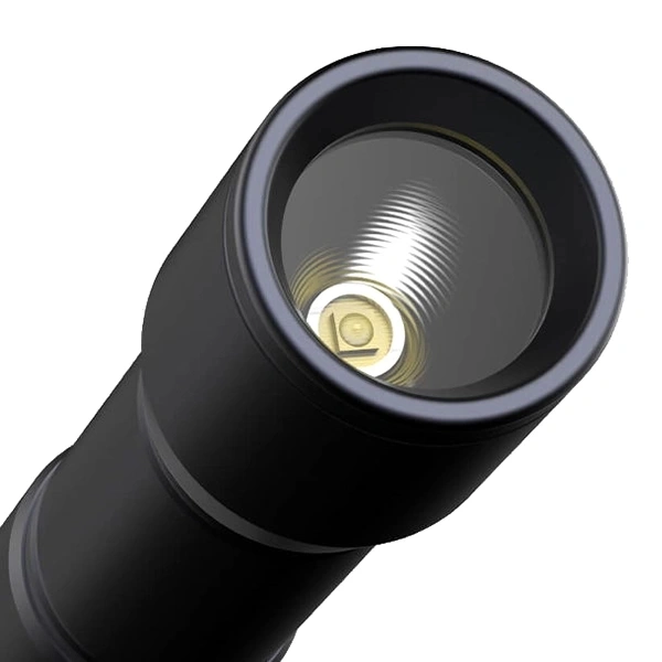 Портативный фонарь Beebest Portable Flashlight F1, Чёрный. Фото 2